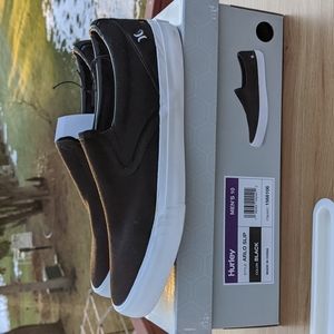 Hurley Men's Arlo Canvas Slip-on Casual Sneakers Shoes